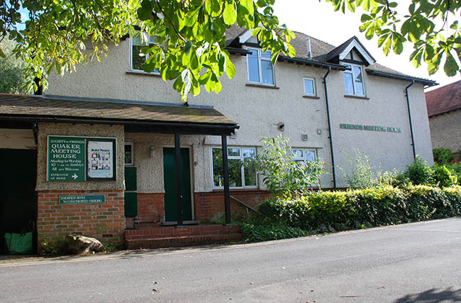 Newbury entrance to Meeting House - Mid Thames Area Quaker Meeting