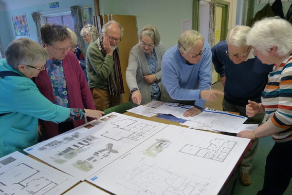 Viewing the Architects plans